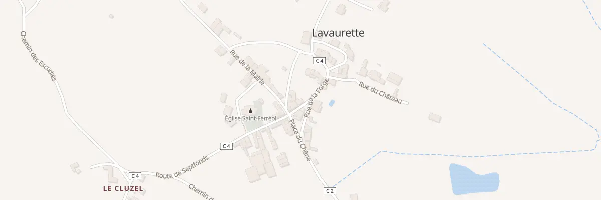 Plan du 5059 Lavaurette à Lavaurette