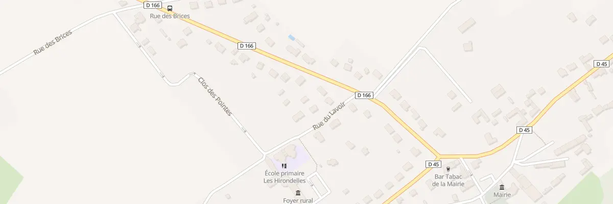 Plan du 5200 Rue des Bas Fonceaux à Tacoignières