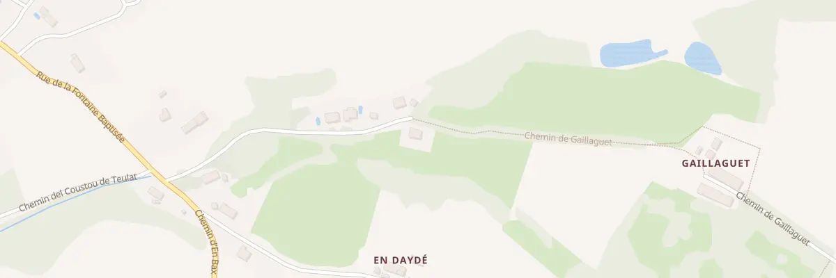 Plan du 322 Imp des Saules à Verfeil