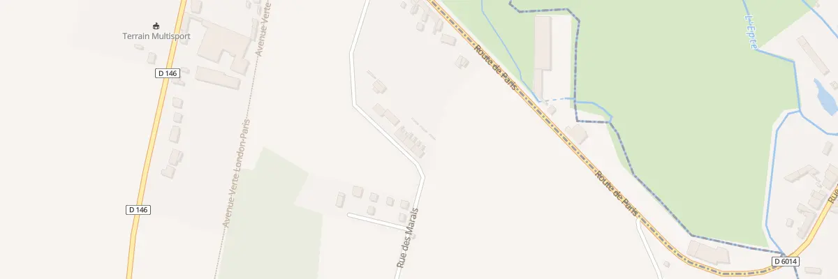 Plan du 11 Rue des Marais à Château-sur-Epte