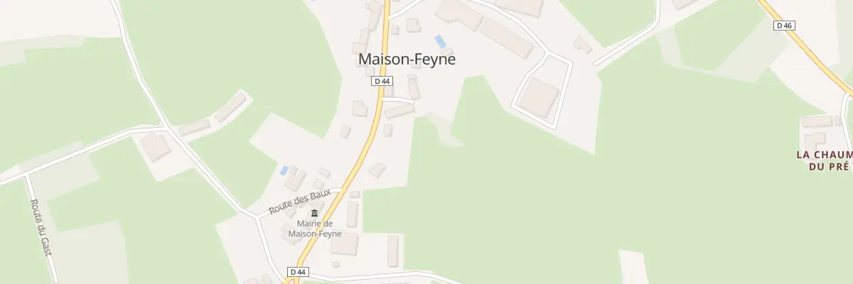 Plan du 16 Rue Principale à Maison-Feyne