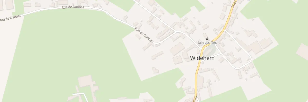 Plan du 7 Rue de Dannes à Widehem