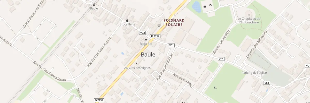 Plan du 1D Rue André Raimbault à Baule