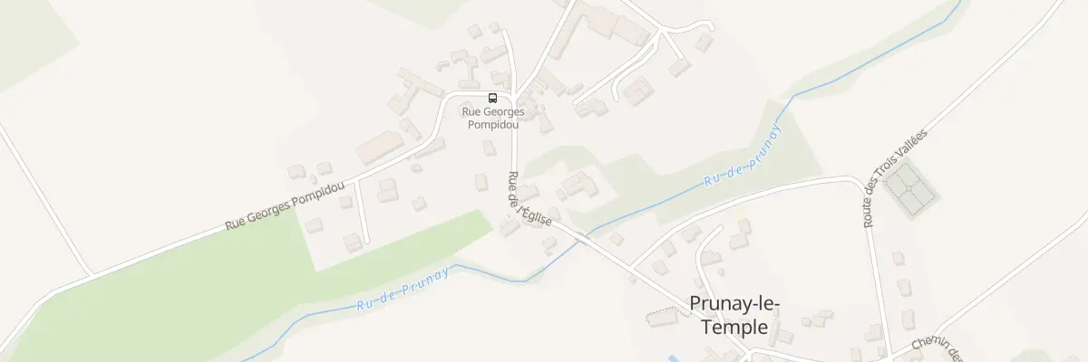 Plan du 6 Rue de l’Eglise à Prunay-le-Temple