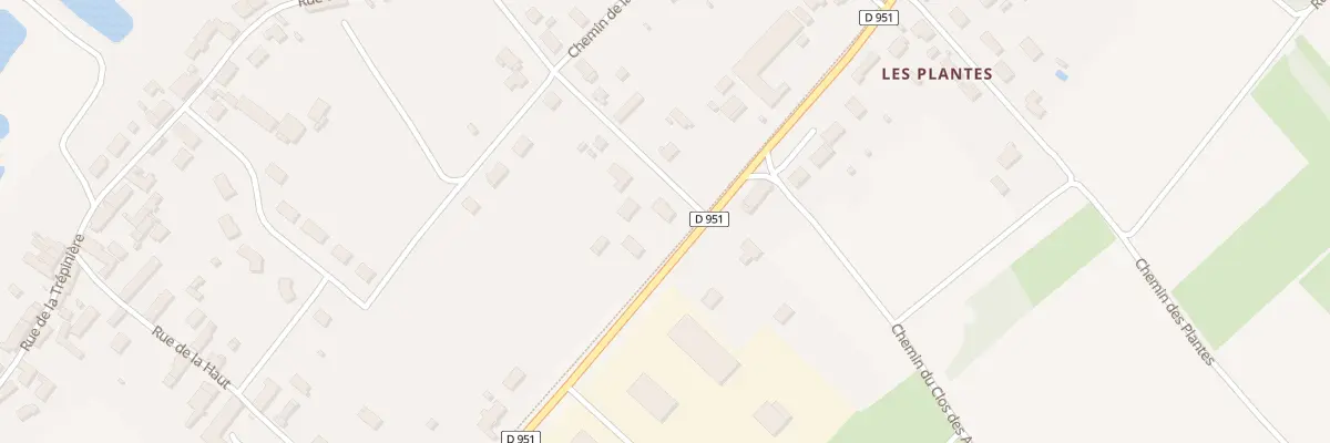 Plan du 22 Rue de Ligniéres à Lailly-en-Val