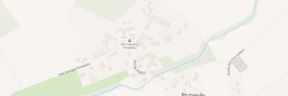 Plan du 8 Rue de l’Eglise à Prunay-le-Temple
