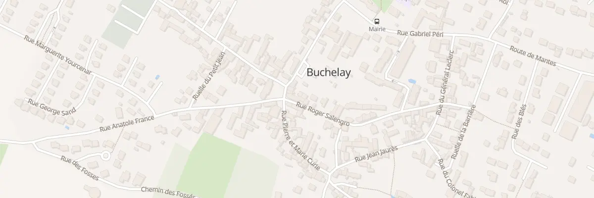 Plan du 1 Rue Roger Salengro à Buchelay