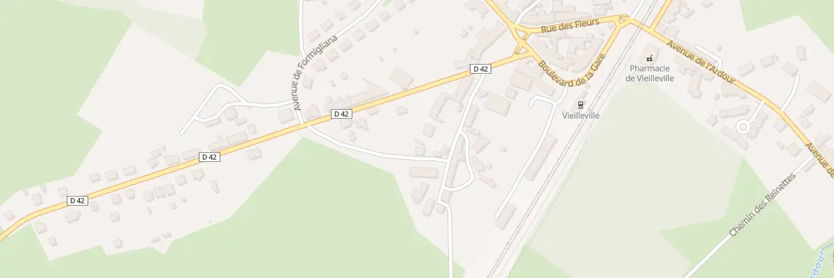 Plan du 5 Av de la Fontvieille à Mourioux-Vieilleville