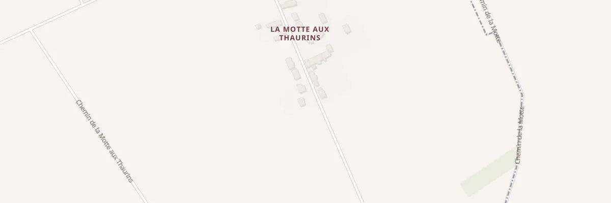 Plan du 280 La Motte aux Thaurins à Coulmiers