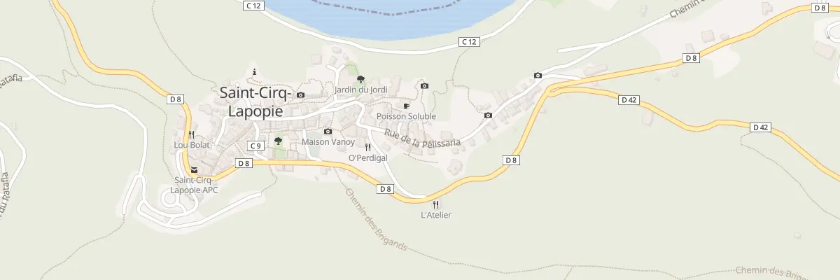 Plan du 832F St Cirq Lapopie à Saint-Cirq-Lapopie