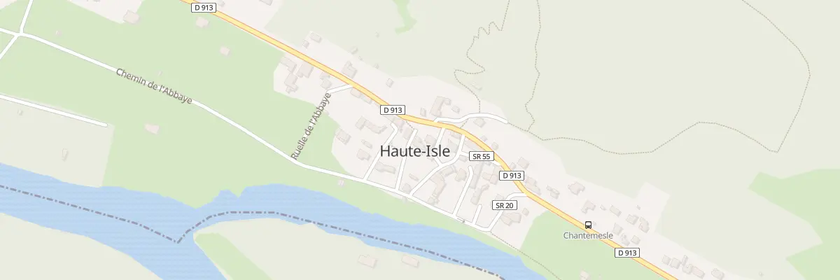 Plan du 2 Che de l’Allée à Haute-Isle
