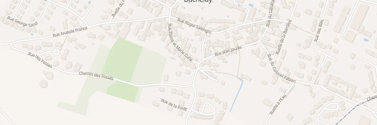 Plan du 18 Rue Pierre et Marie Curie à Buchelay