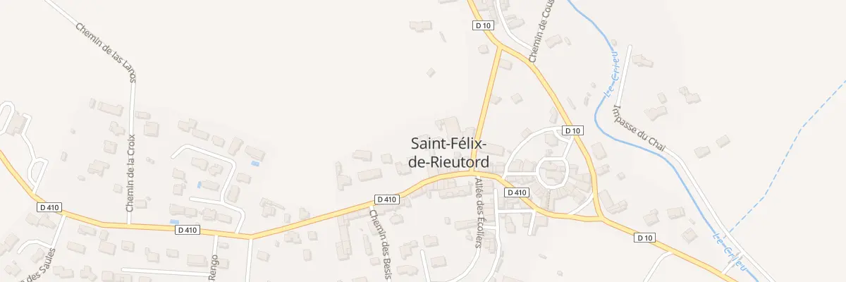 Plan du 14A Rue le Peyrou à Saint-Félix-de-Rieutord