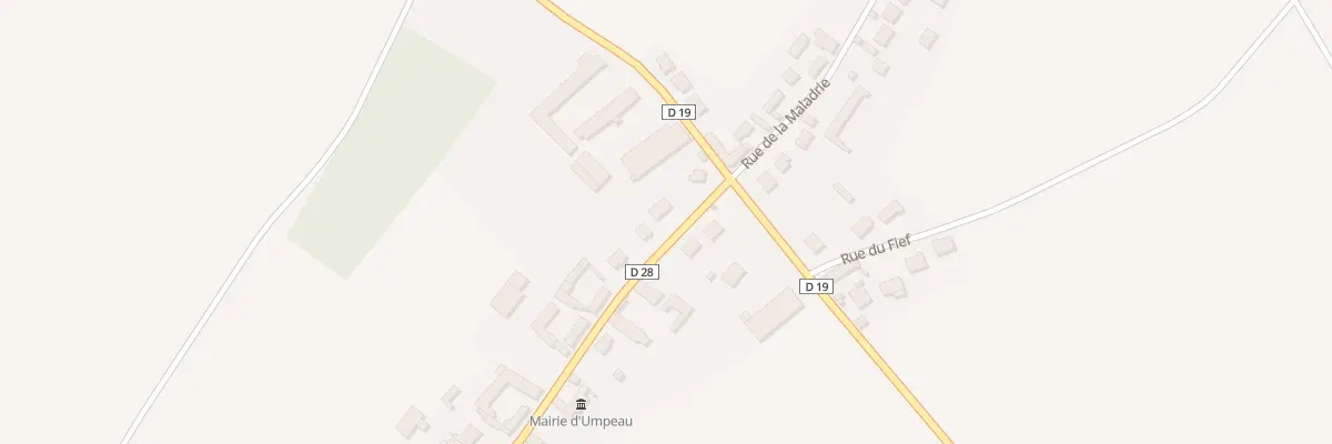 Plan du 30 Rue de la Maladrie à Umpeau