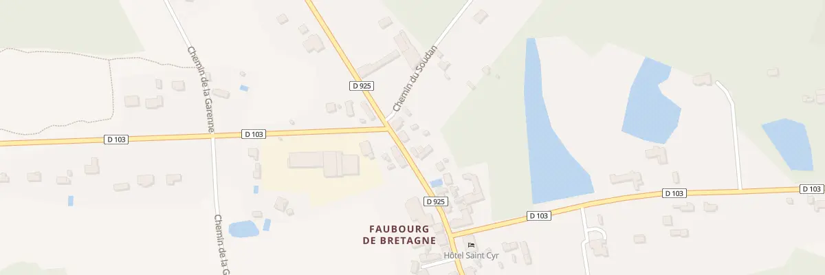 Plan du 37 Rue Faubourg de Bretagne à La Ferté-Saint-Cyr