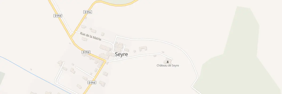 Plan du 10 Chateau à Seyre