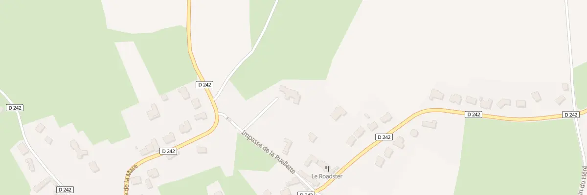 Plan du 95 Rult Ruellette à Maninghen-Henne