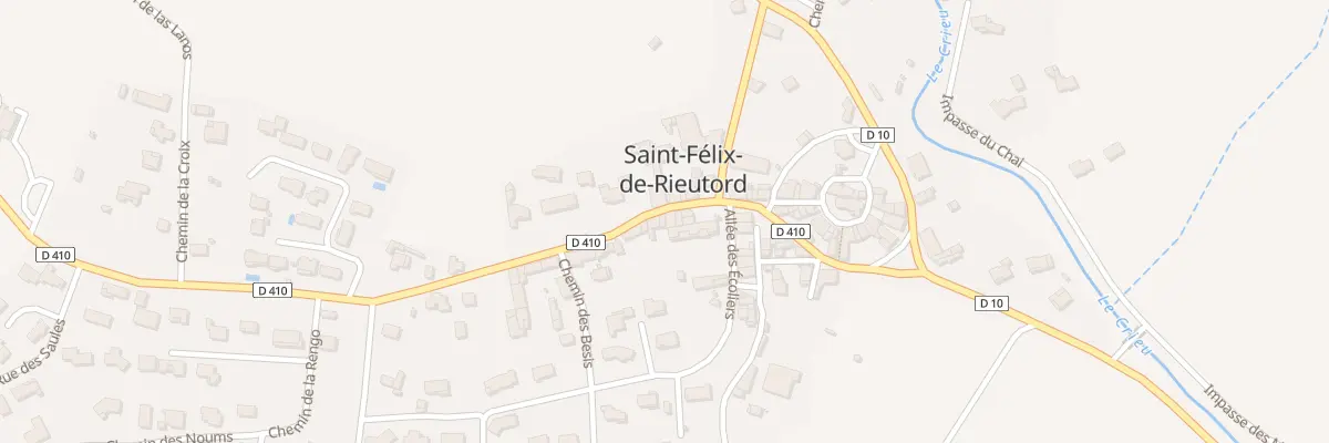 Plan du 53 Le Village à Saint-Félix-de-Rieutord