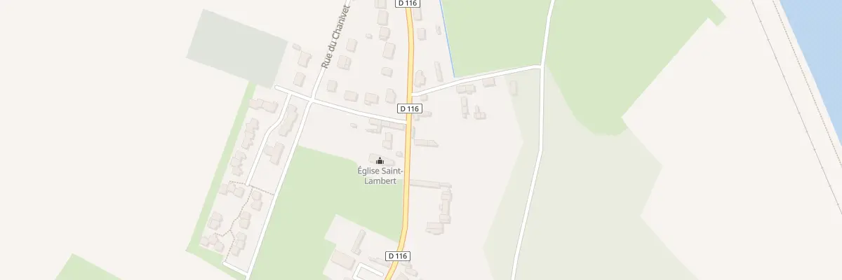 Plan du 24 Rue de la Gare à Nesle-Normandeuse