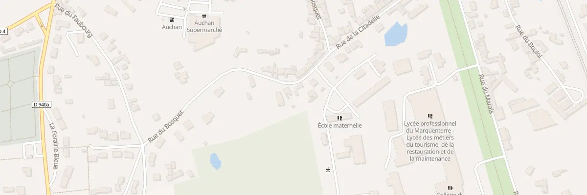 Plan du 11 Rue du Bosquet à Rue
