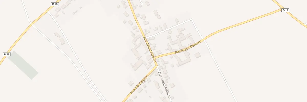 Plan du 16B Rue Grand Maison à Umpeau