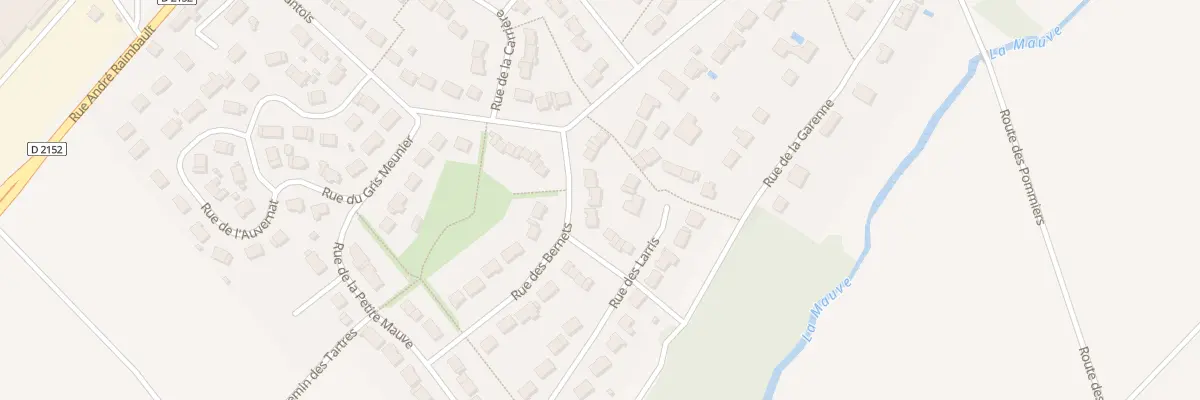Plan du 5 Rue des Bernets à Baule
