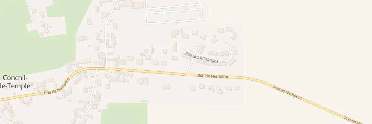 Plan du 28 Rue des Mesanges à Conchil-le-Temple