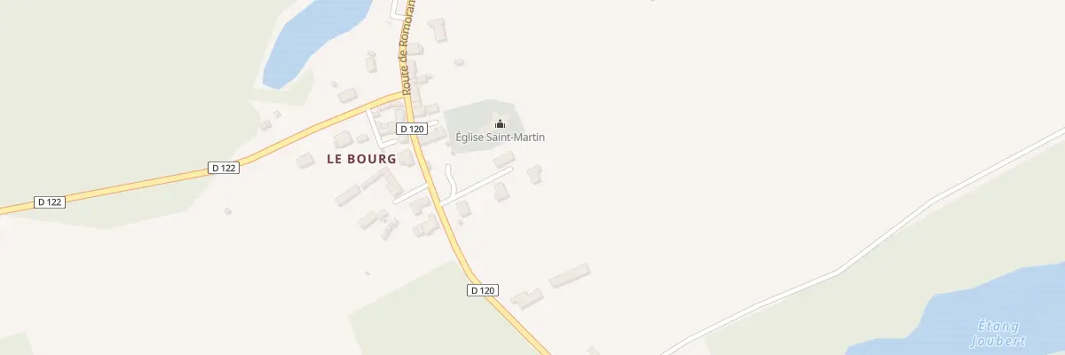 Plan du 70 Pl du Presbytère à Veilleins