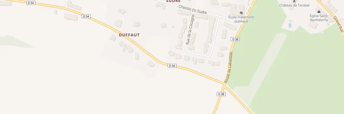 Plan du 26 Rue de la Cocagne à Tarabel
