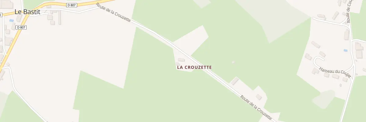 Plan du 5002 Faral au Bastit
