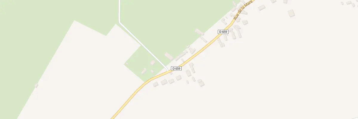 Plan du 22 La Rouge Mare Nord à Martagny