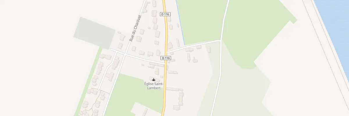 Plan du 28 Rue de la Gare à Nesle-Normandeuse