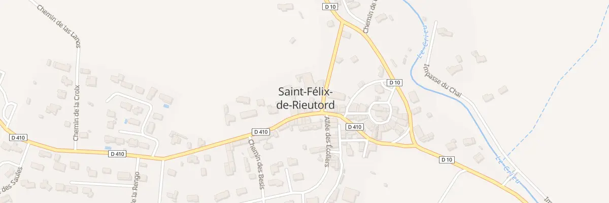 Plan du 8 Rue le Peyrou à Saint-Félix-de-Rieutord