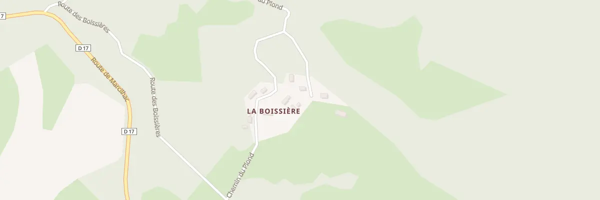 Plan du 5065 Boissieres à Sénaillac-Lauzès