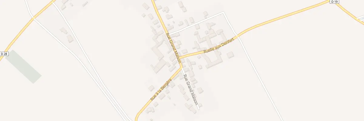 Plan du 18 Rue Grand Maison à Umpeau