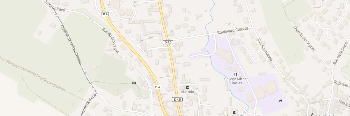 Plan du 16 Rue de Cady à Épernon