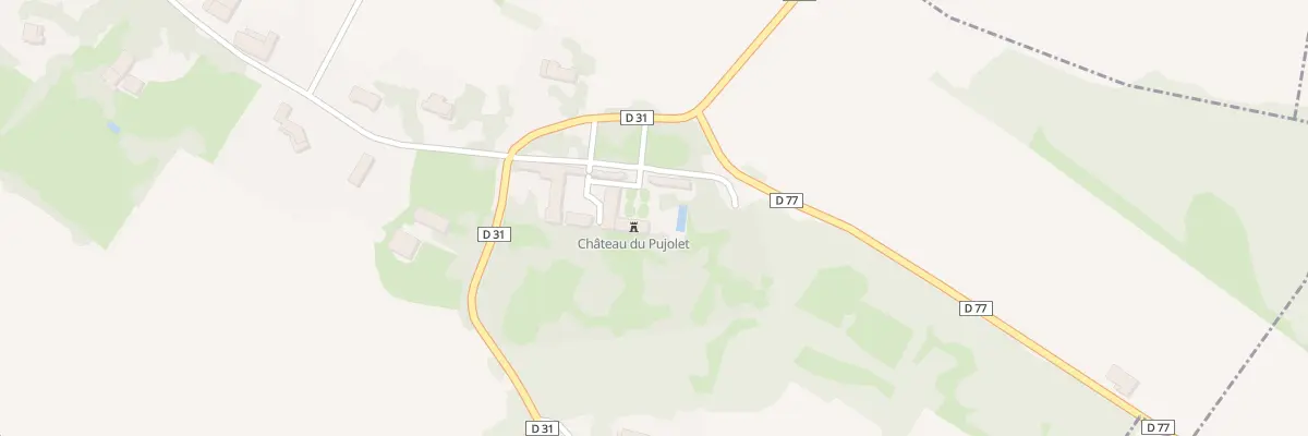 Plan du 33 Le Chateau à Vallesvilles