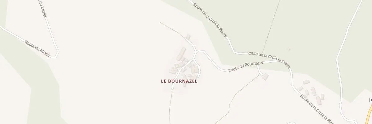 Plan du 5029 Le Bournazel à Albignac