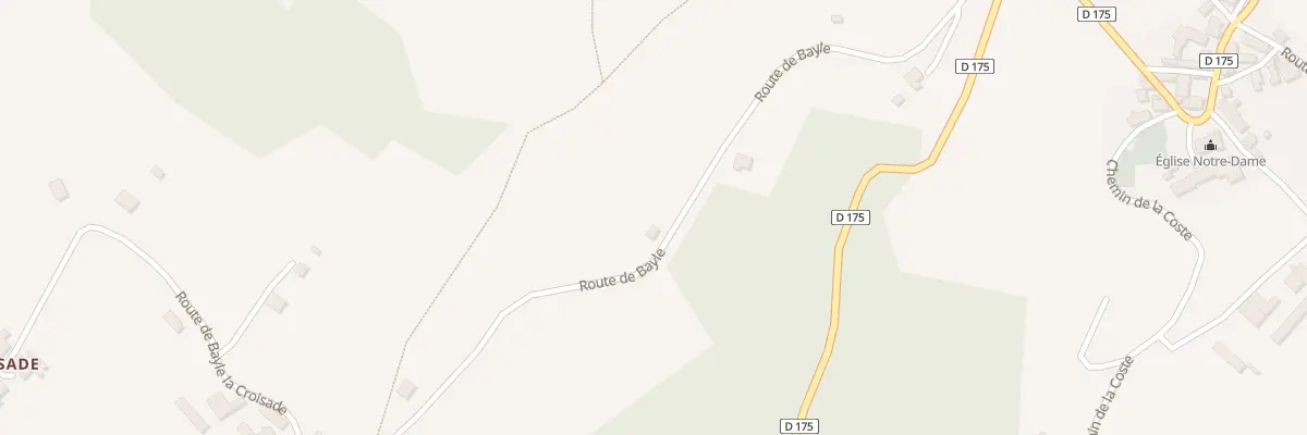 Plan du 5080 Bayle à Albignac