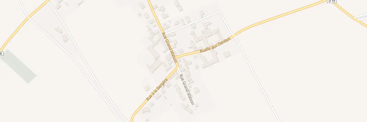 Plan du 20 Rue Grand Maison à Umpeau