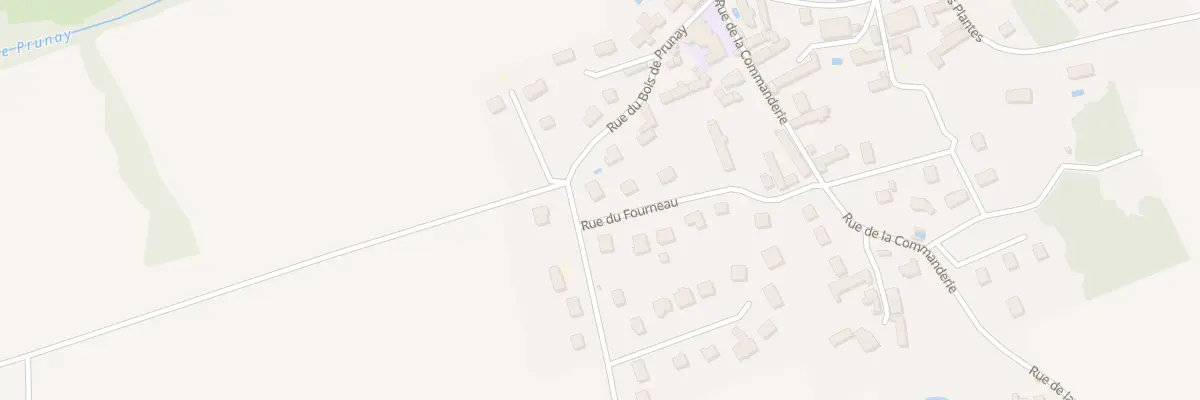 Plan du 10 Rue du Fourneau à Prunay-le-Temple