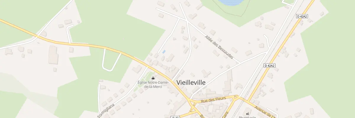 Plan du 9 Av Martel à Mourioux-Vieilleville