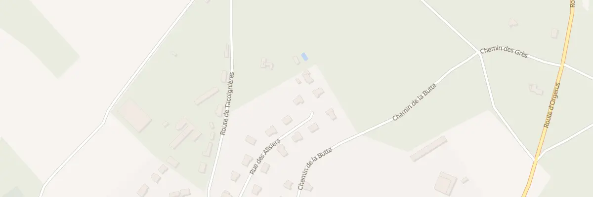 Plan du 11 Rue des Alisiers à Bazainville