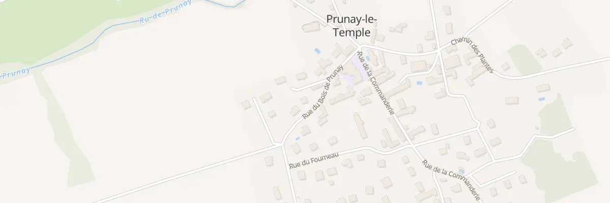 Plan du 10 Rue du Bois de Prunay à Prunay-le-Temple