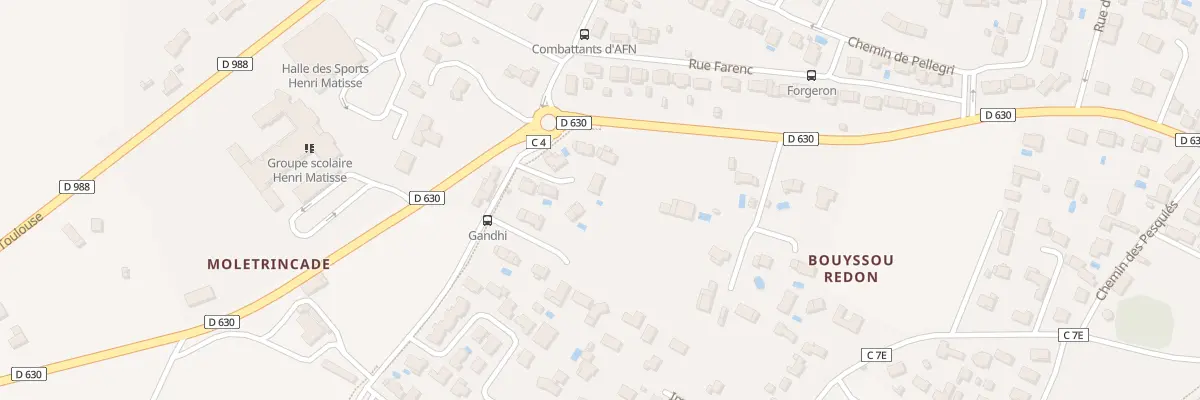 Plan du 4 Imp Maurice Mouton à Saint-Sulpice-la-Pointe