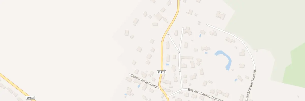 Plan du 96 Rue de Novales à Gambais