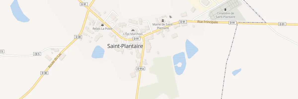 Plan du 5 Rue de la Fontaine à Saint-Plantaire