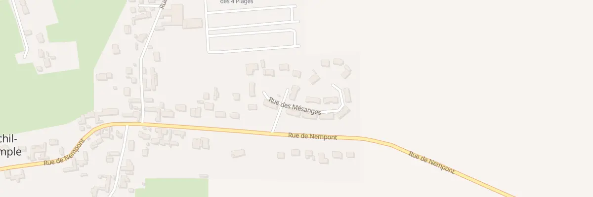 Plan du 19 Rue des Mesanges à Conchil-le-Temple