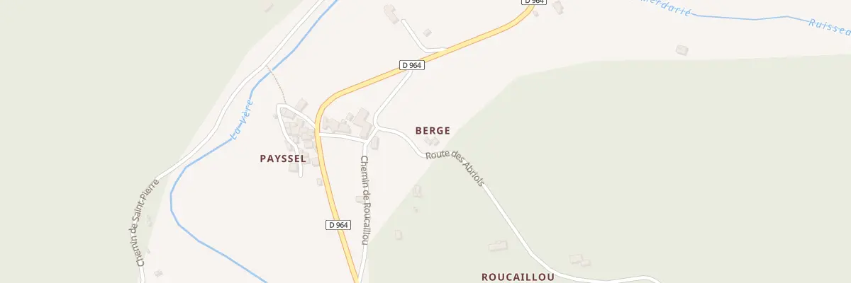 Plan du 139 Rte des Abriols à Bruniquel