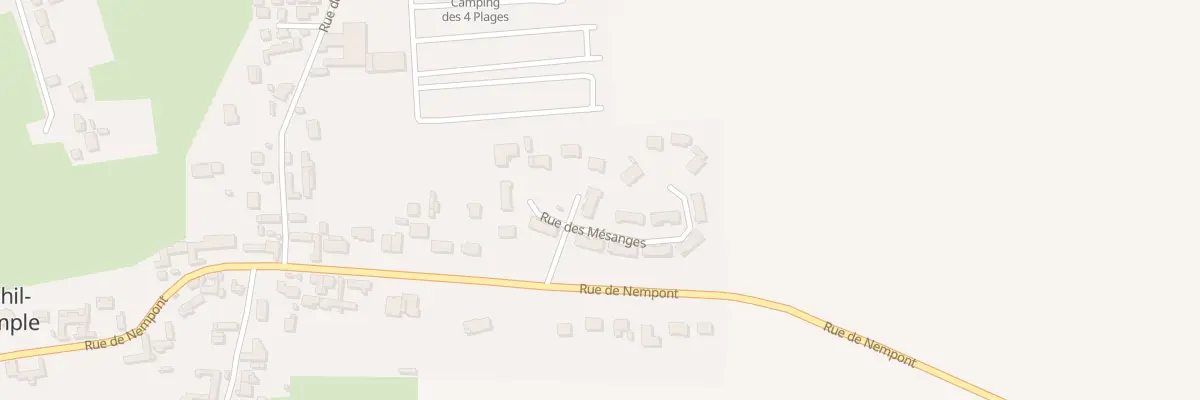 Plan du 20 Rue des Mesanges à Conchil-le-Temple